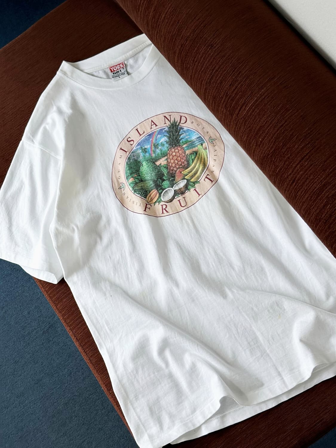 90's finished Heavy cotton t-shirt 상품이미지5