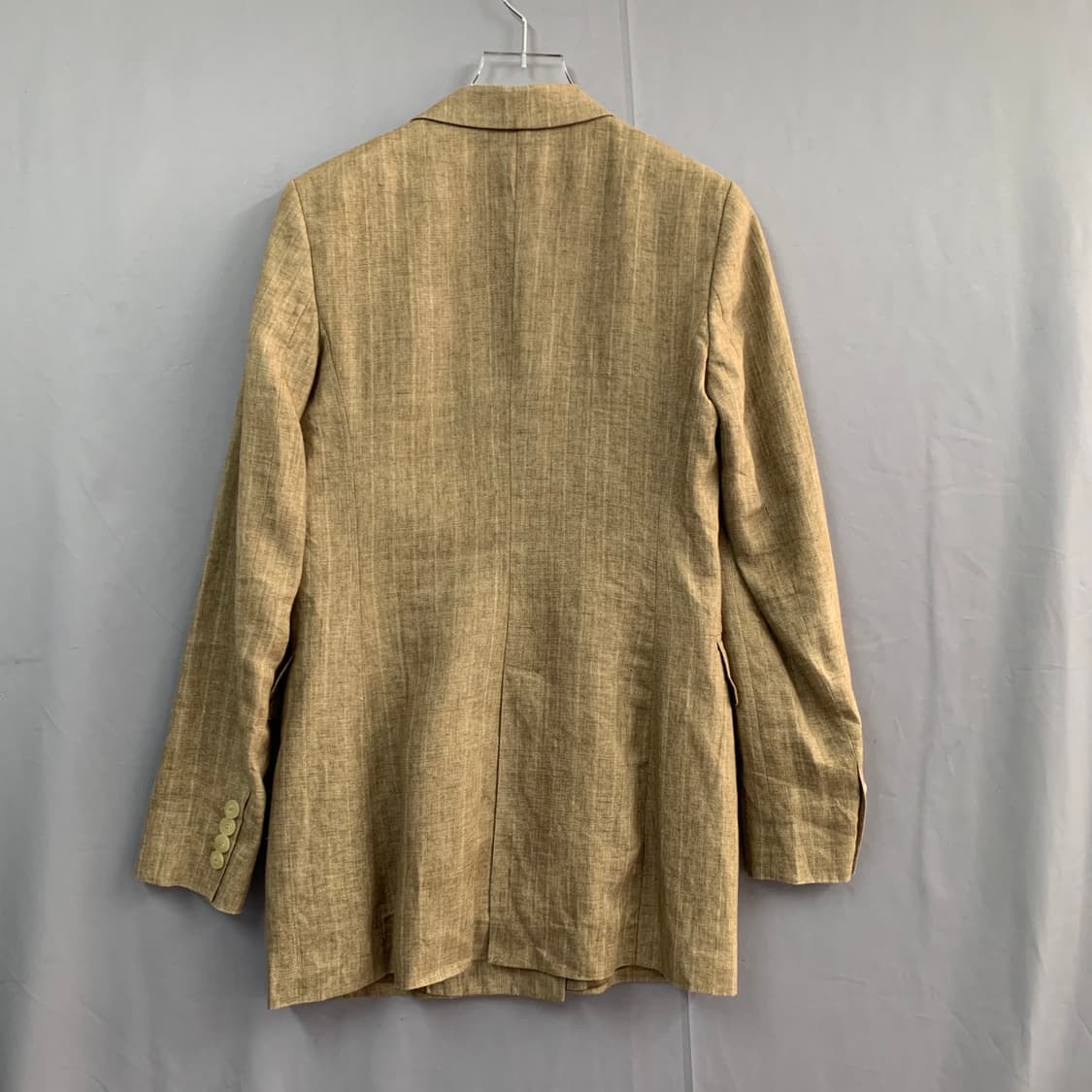 34 마시모두띠 더블 버튼 린넨 스트라이프 블레이저 자켓 상품이미지2
