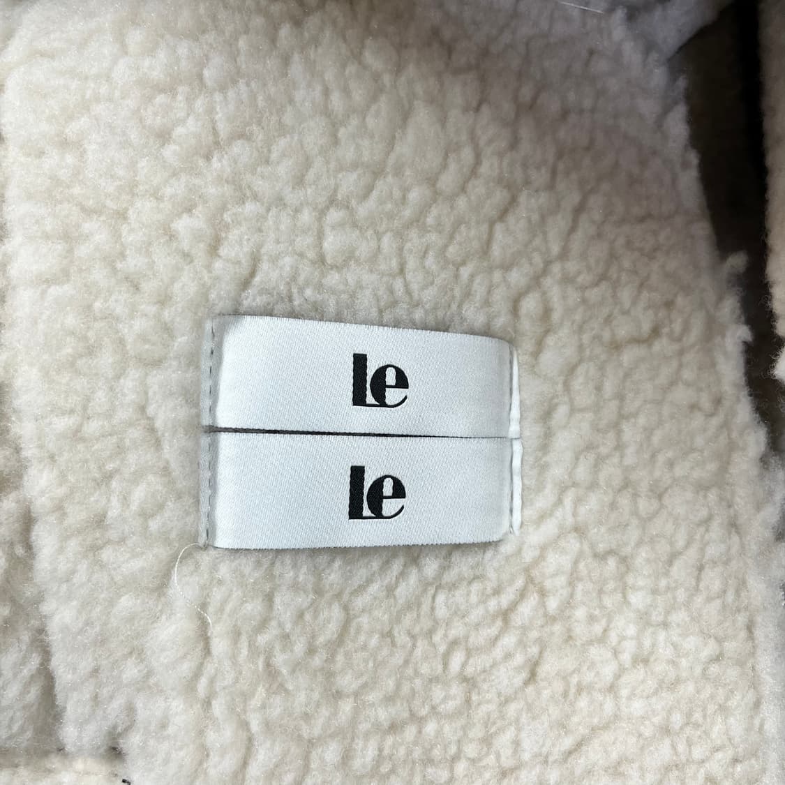 [24FW 신상] le(르) 남성 비건 레더 쉐어링 무스탕 상품이미지4