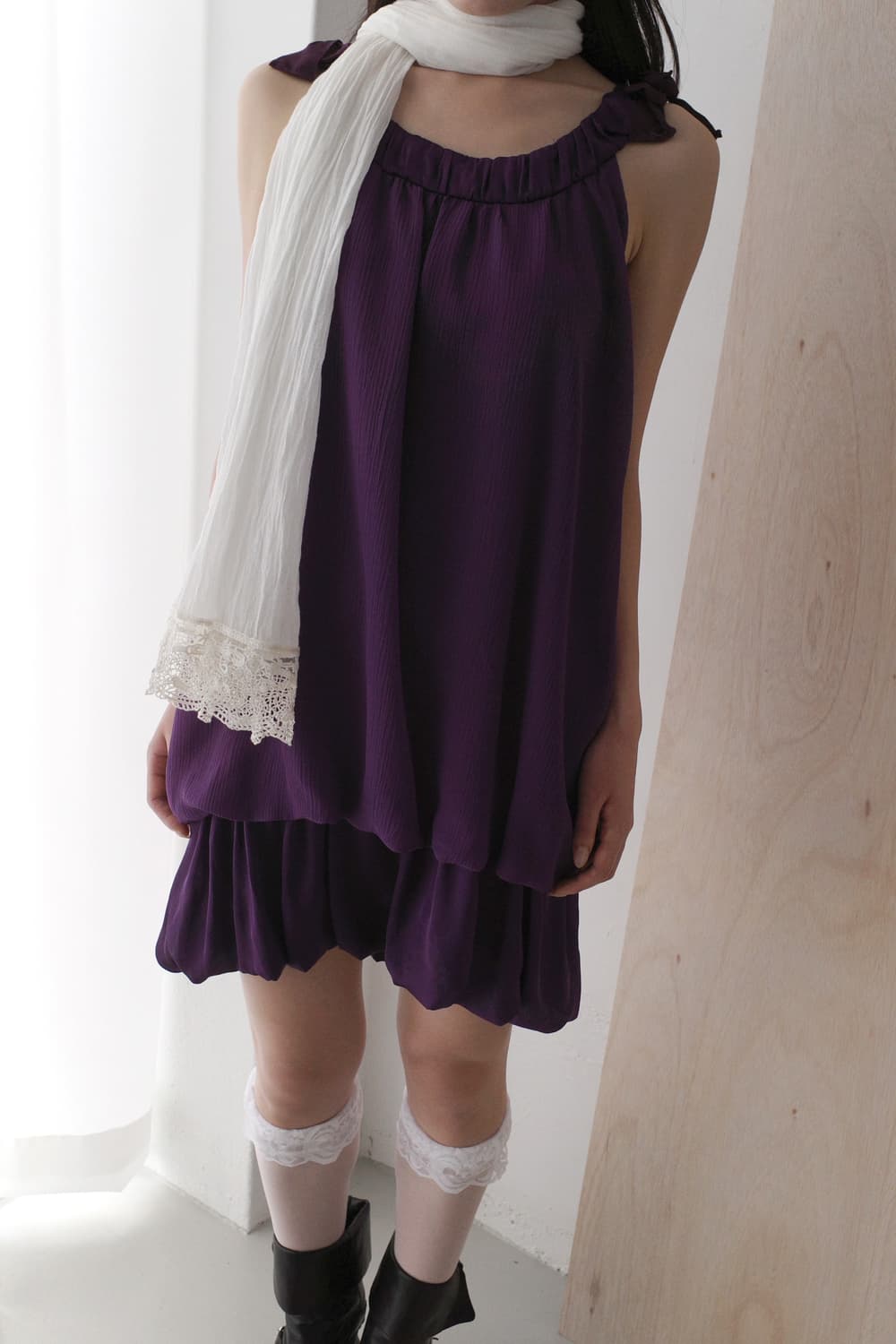 Ray beams) balloon dress 상품이미지8