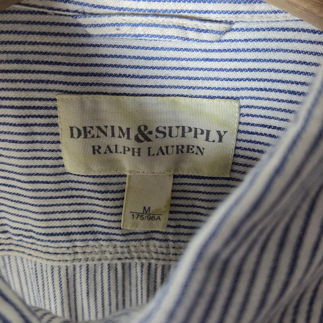 [POLO] 데님앤서플라이 스트라이프 포켓 워크셔츠 상품이미지4