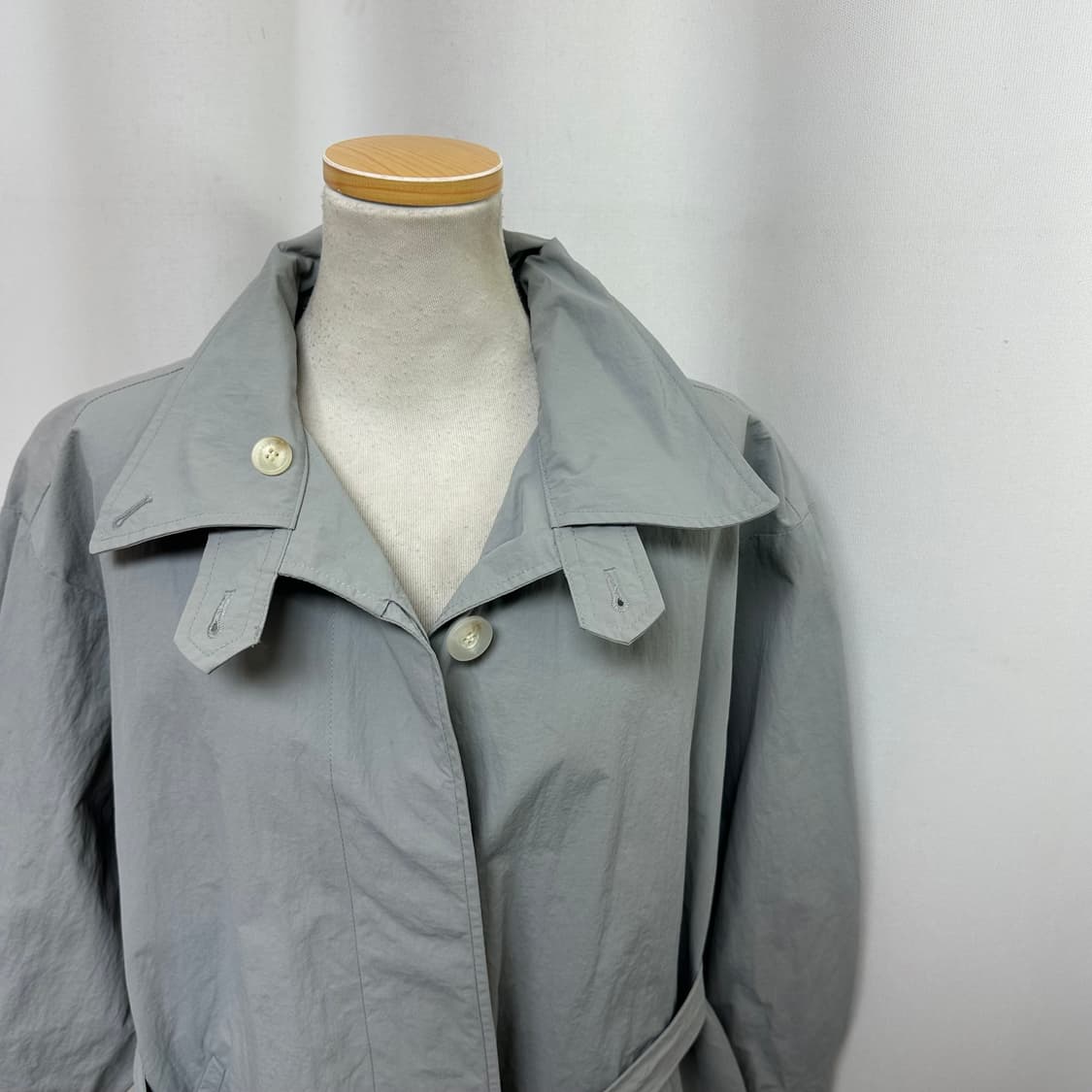  시슬리 여자 허리끈 춘추 롱자켓 코트 42  상품이미지2