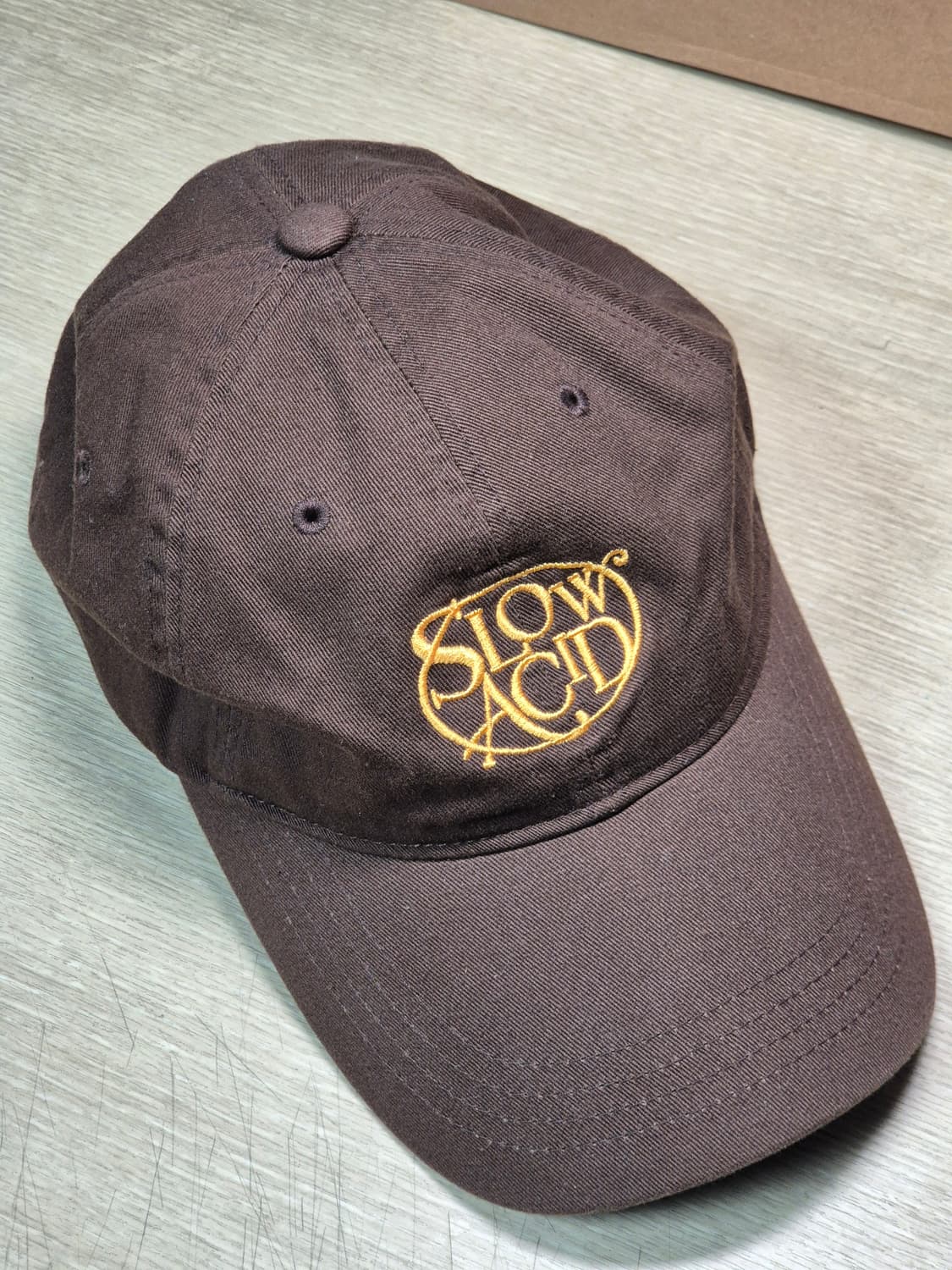 슬로우애시드 볼캡 브라운 상품이미지1