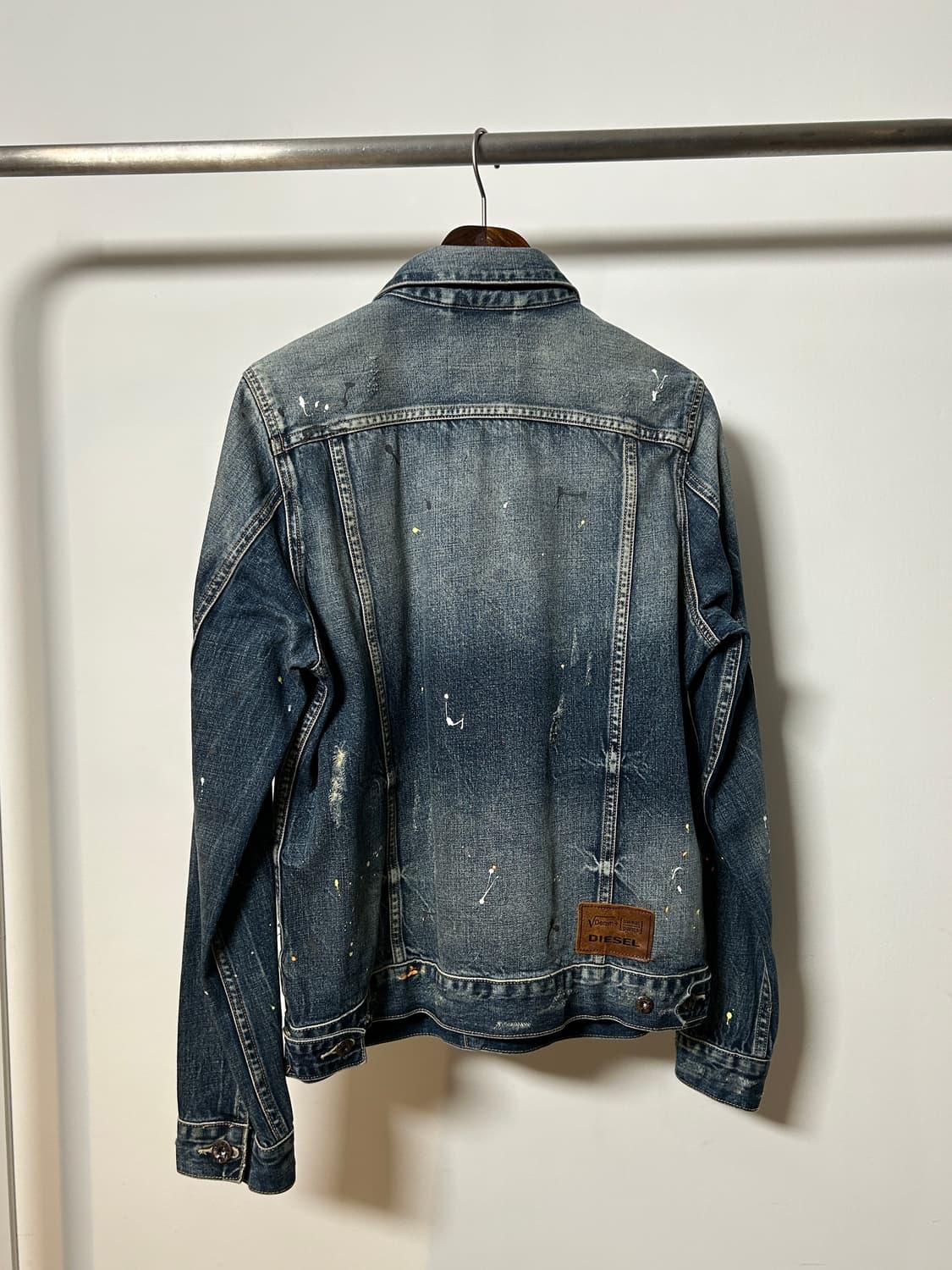 Diesel Painted Denim Jacket 상품이미지5