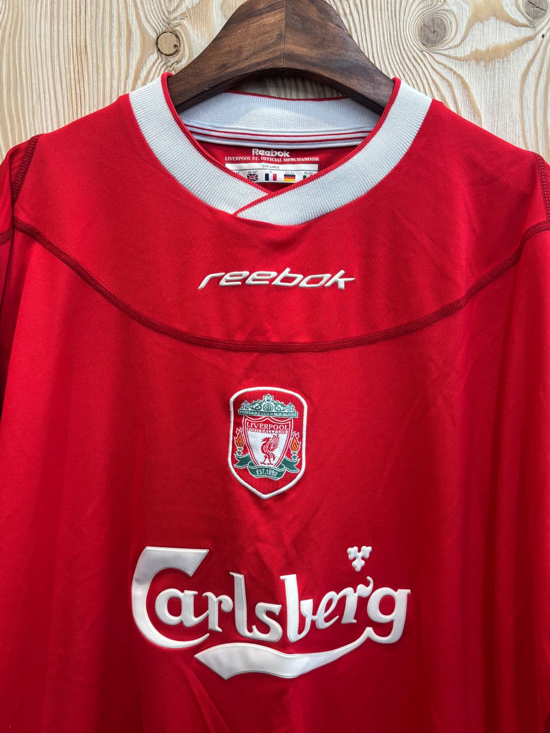 02/04 리복 리버풀 칼스버그 제라드 유니폼 상품이미지2