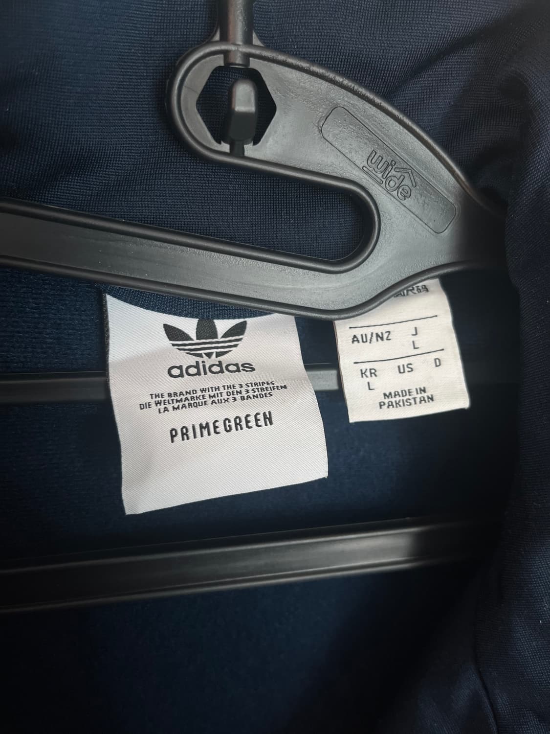 아디다스 파이어버드 루즈핏 져지 네이비 [L] 상품이미지4