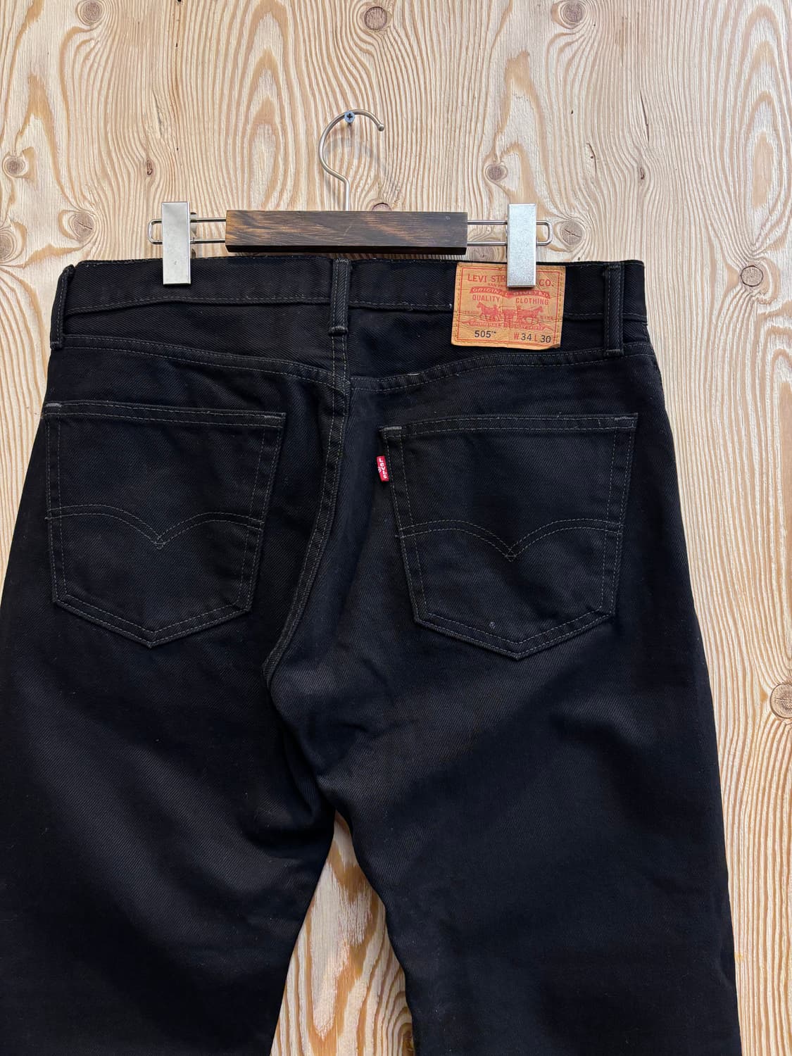 리바이스 505 블랙진 상품이미지3