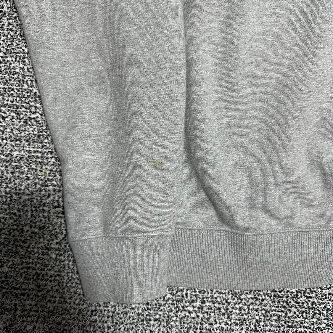 (XL) 멜란지마스터 회색 2way 후드집업 상품이미지5