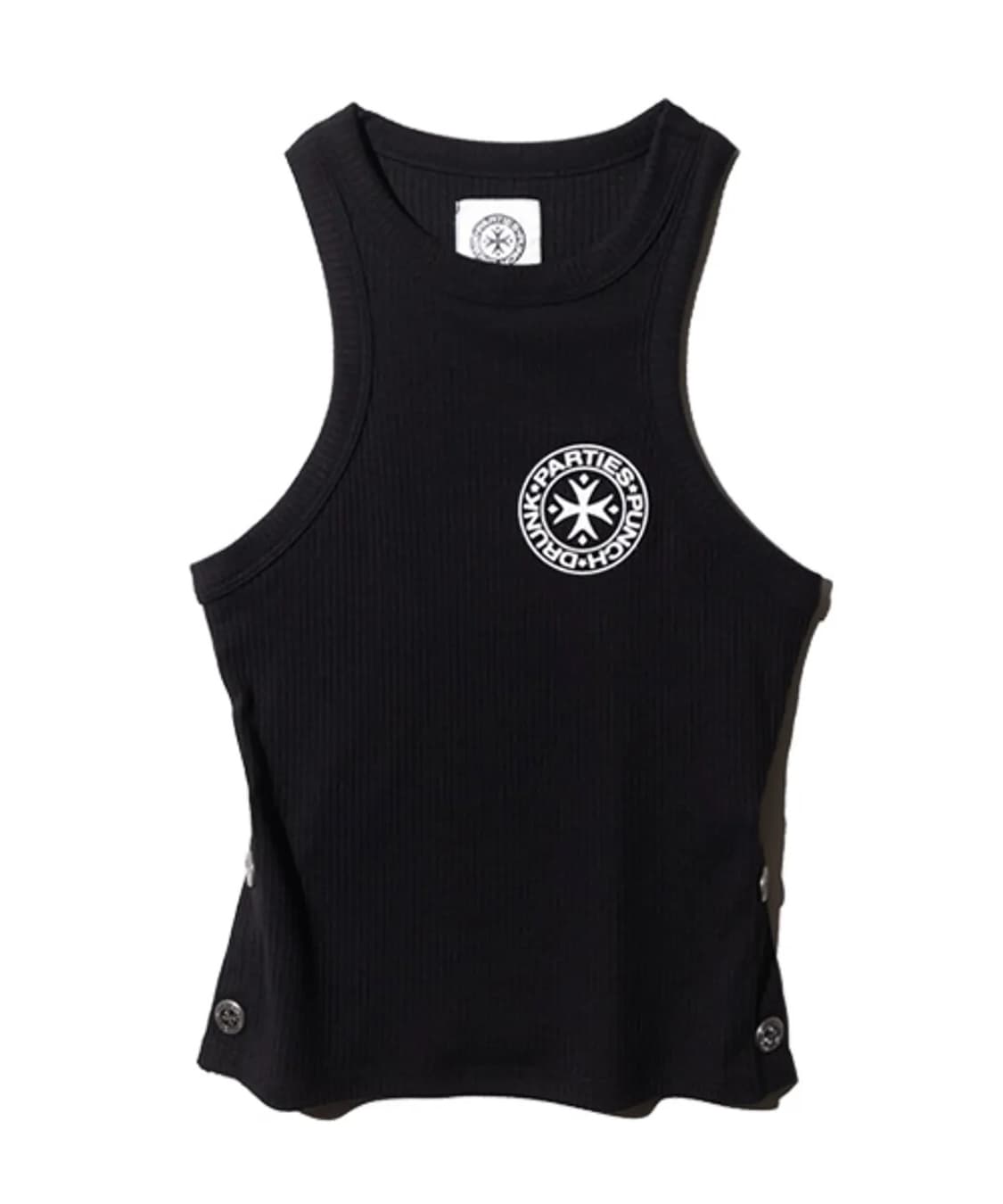 펀치드렁크파티즈 Mothers Worry Tank Top BLACK 상품이미지1