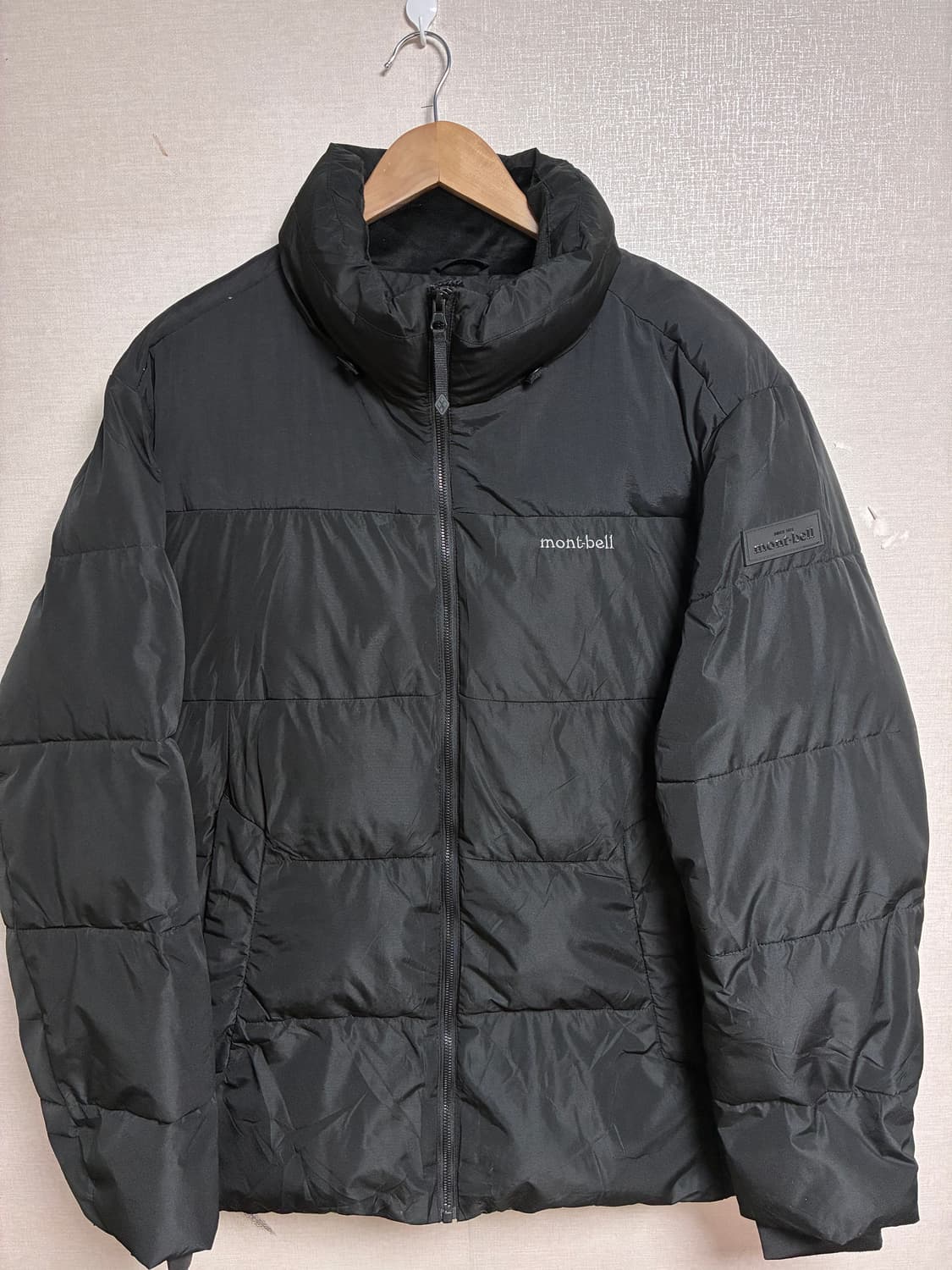 빈티지 몽벨 패딩 블랙 2XL 상품이미지2