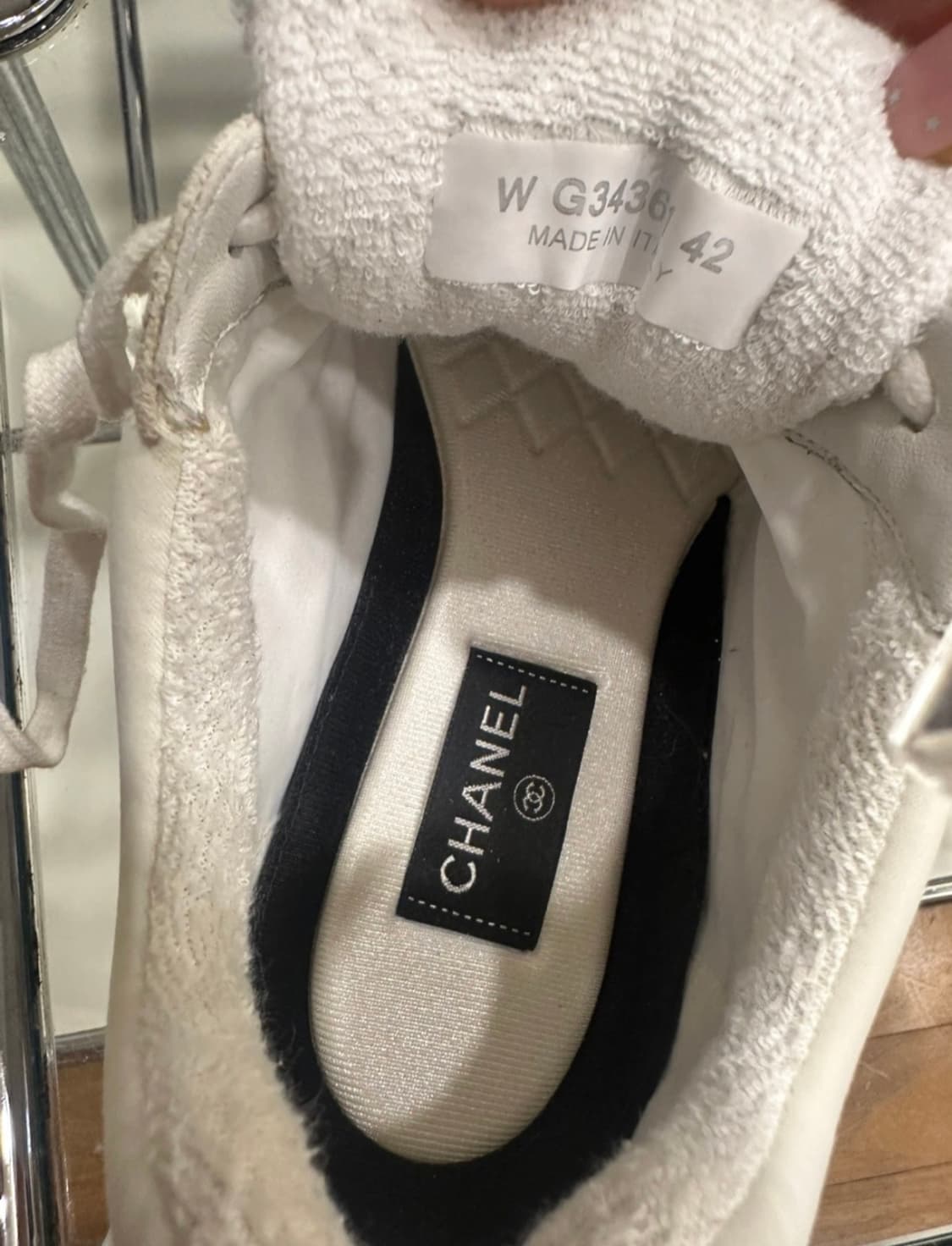 샤넬 cc로고 스니커즈  상품이미지3