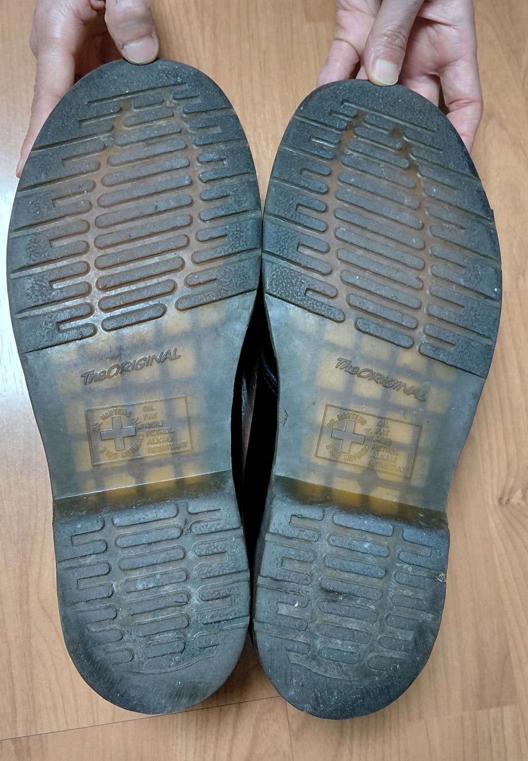 닥터마틴 1461 스무스 블랙 3홀 UK8 (270) 상품이미지5