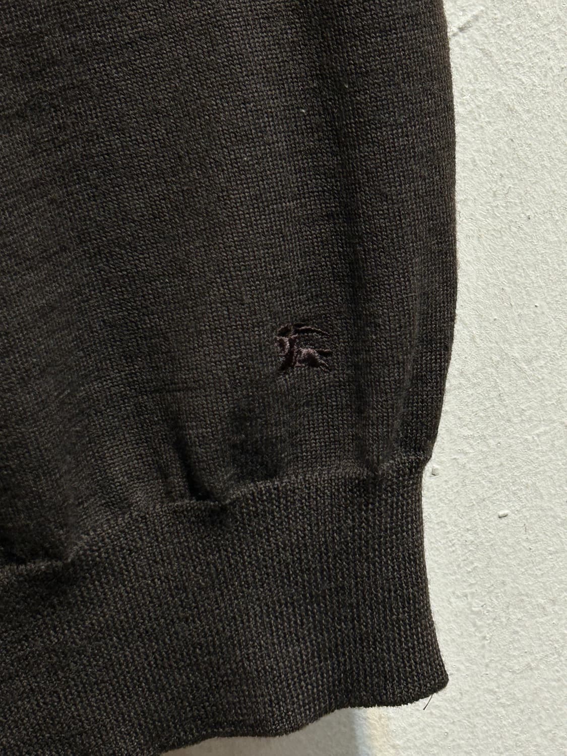 버버리 블루라벨 울 반팔 터틀넥 니트 상품이미지4