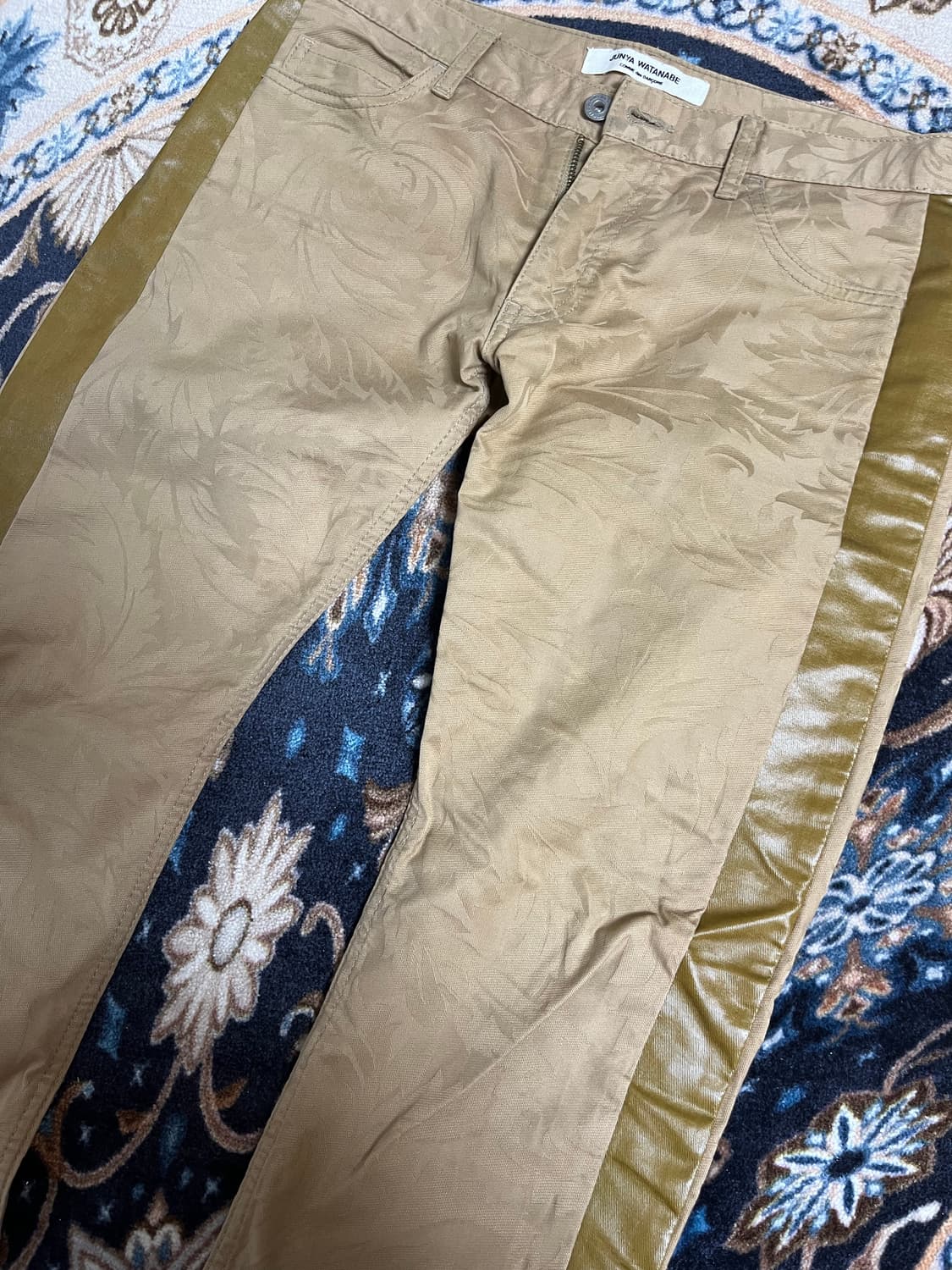 준야 와타나베 스트레이트 워크 팬츠 상품이미지2