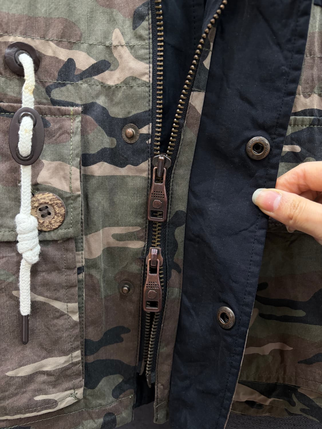 Penfield 펜필드 블랙/카모 야상 덱 자켓 상품이미지3