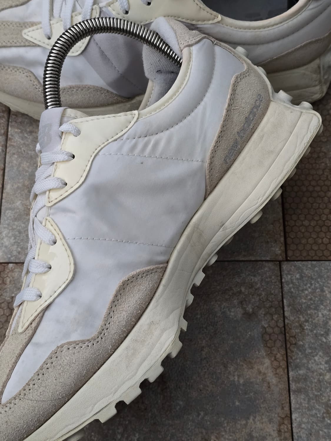 (260)뉴발란스 327 화이트 문빔 상품이미지6