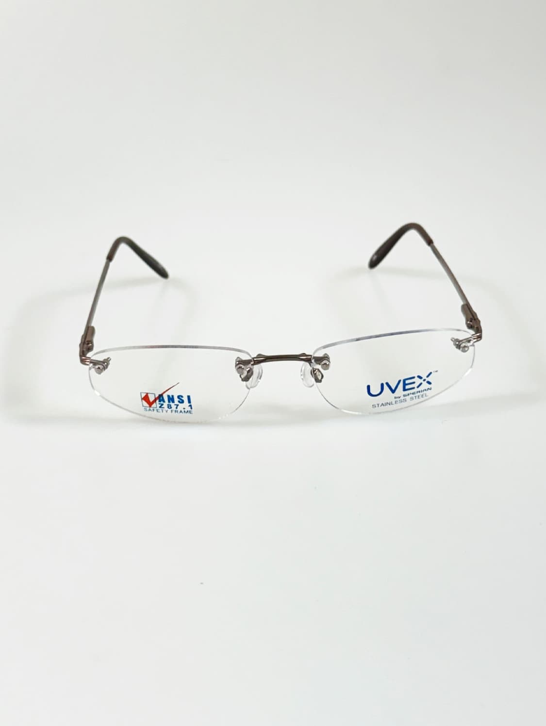 90s 독일제 UVEX 스퀘어 무테 인더스트얼 세이프티 빈티지 안경 상품이미지1