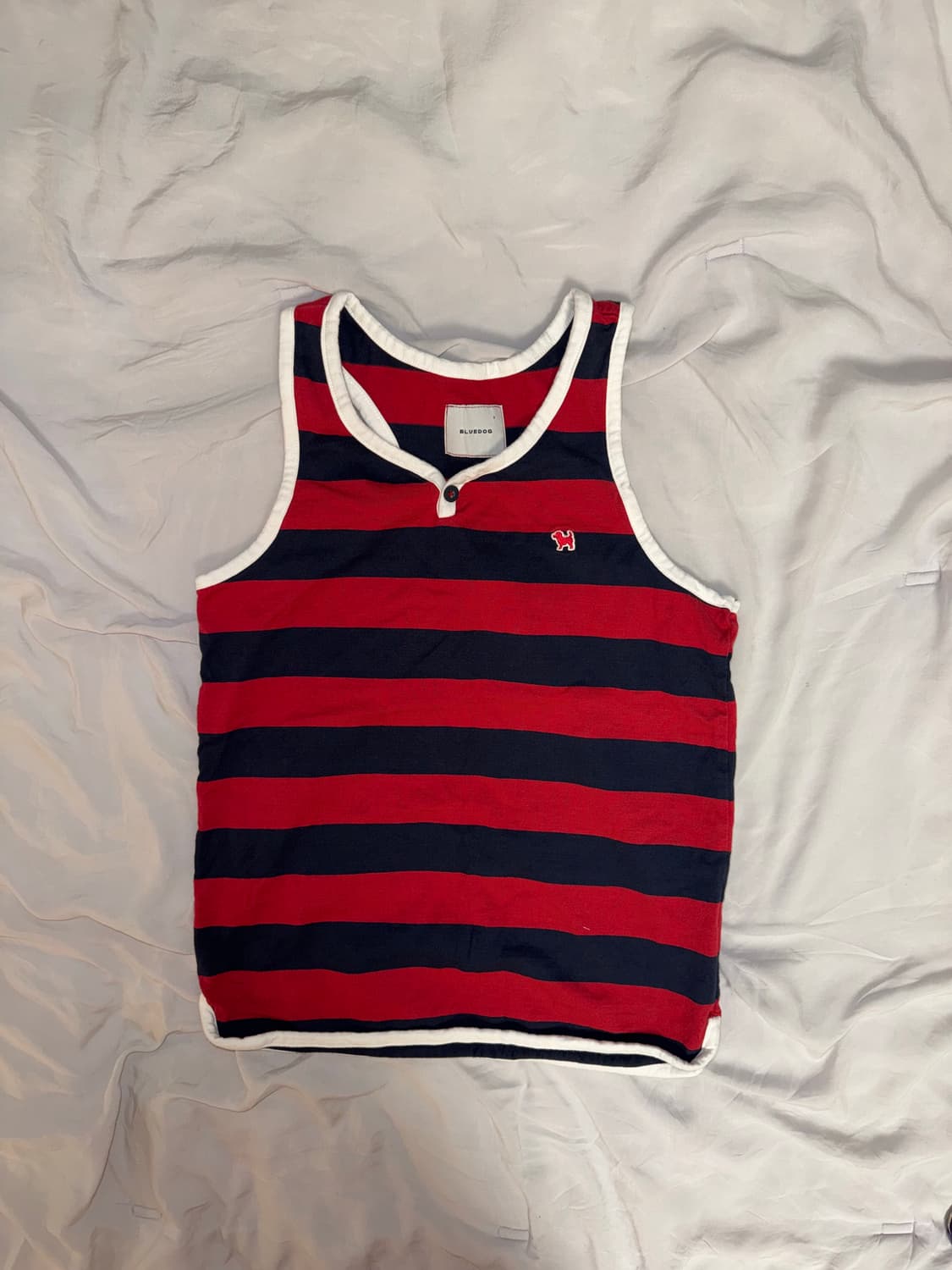 Vintage striped sleeveless shirt 상품이미지2