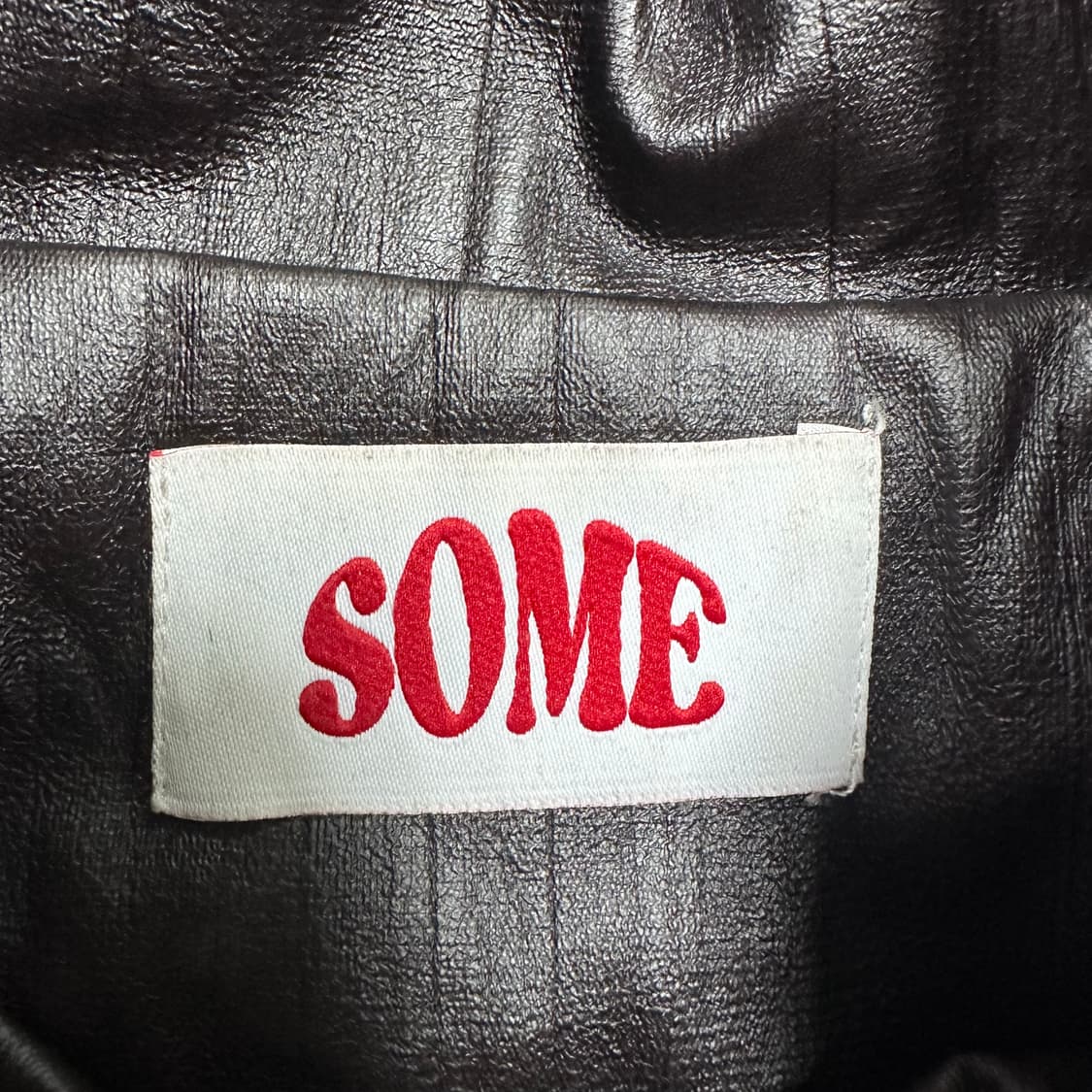 ✨ (바배) SOME 레더 브라운 가죽 자켓  상품이미지3
