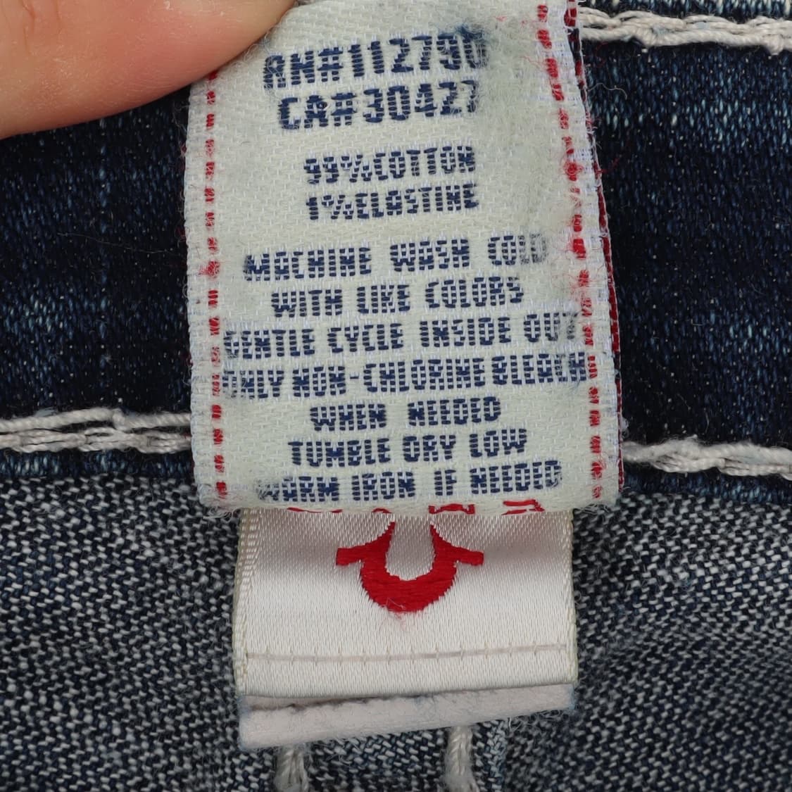 트루릴리젼 조이 수퍼 T 로우라이즈 데님팬츠 상품이미지8