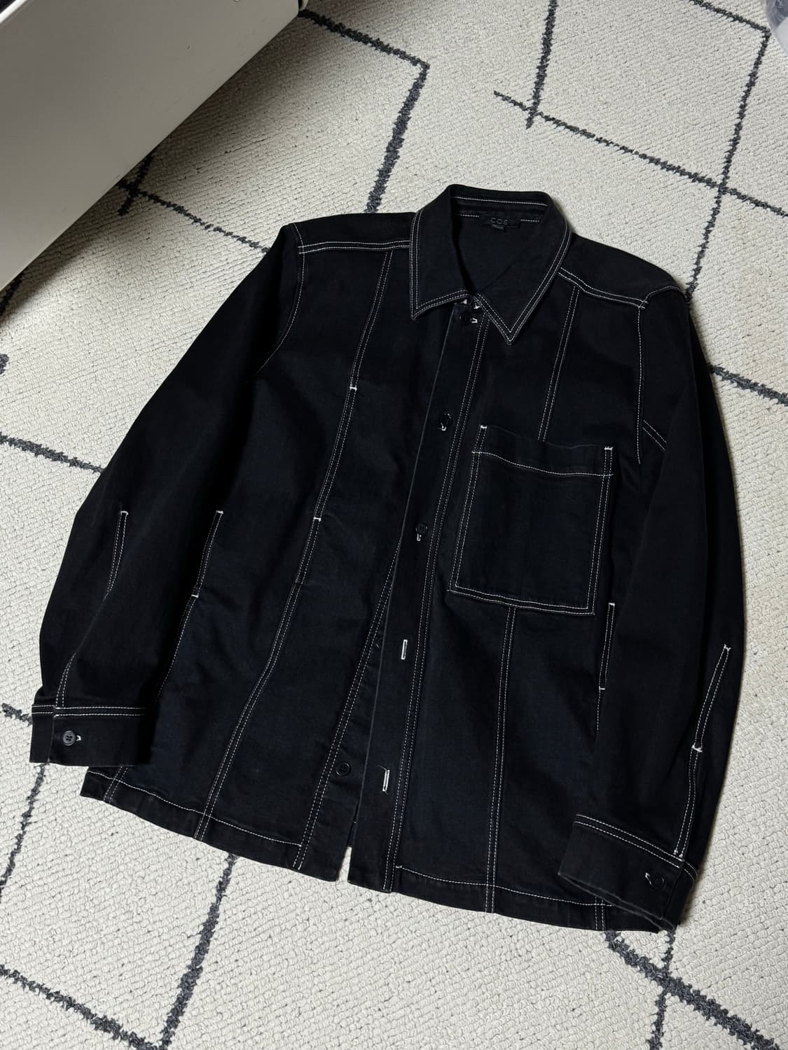 22FW 코스 데님 워크 자켓 상품이미지1
