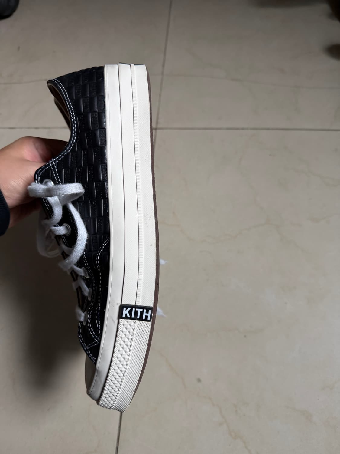 kith 컨버스 척테일러 블랙 로우 상품이미지4