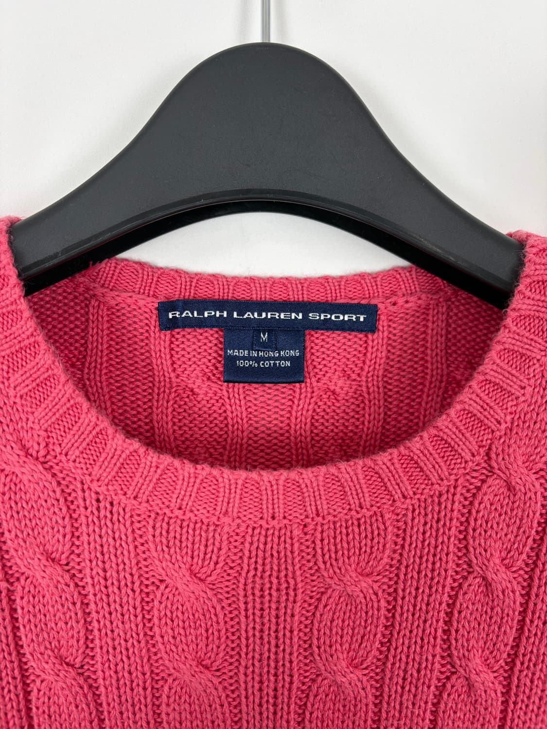 a168) 폴로랄프로렌 스포츠 포니 케이블 니트 상품이미지3