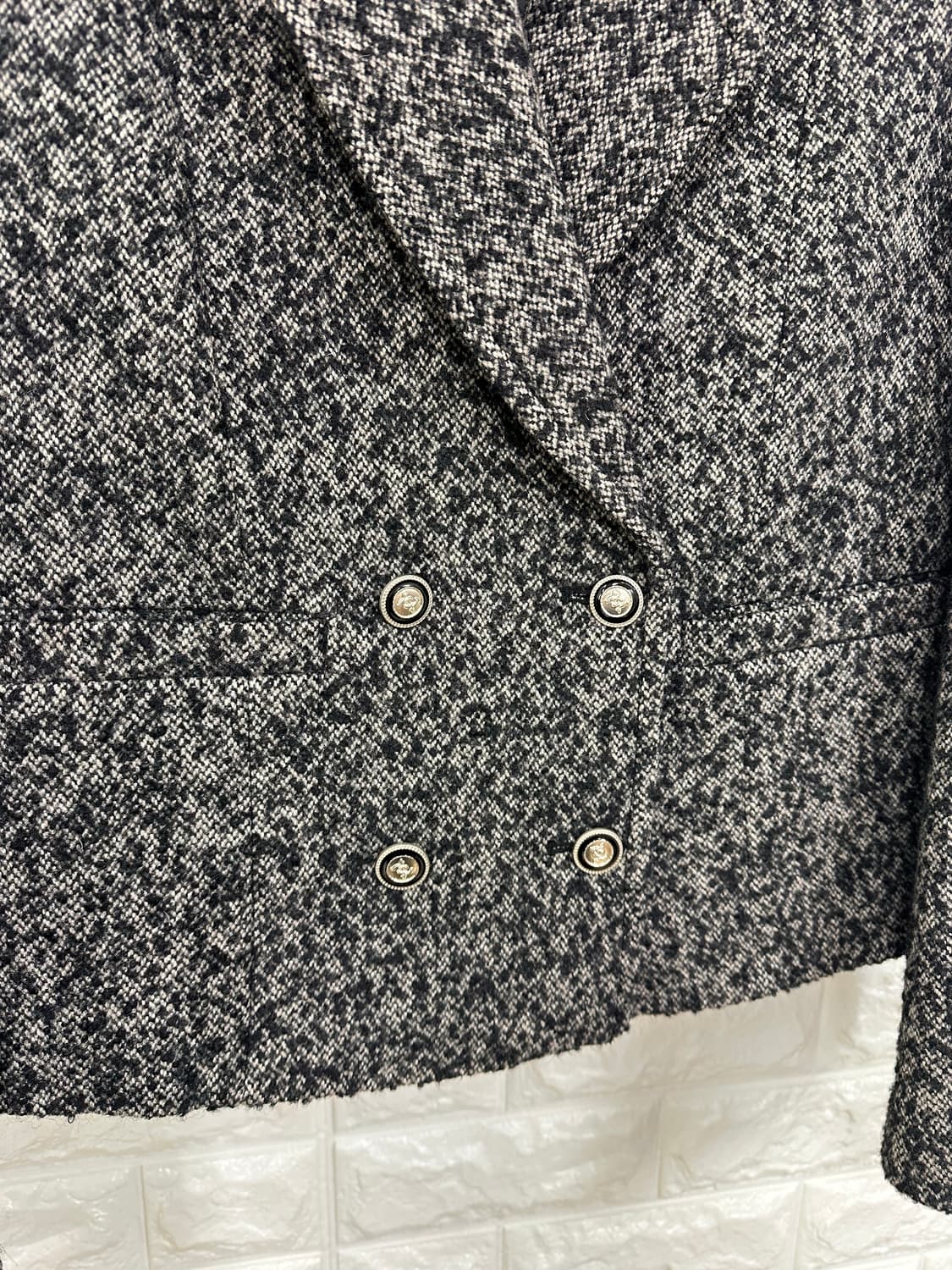 (S)던스트 볼륨 트위드 자켓 민트급 상품이미지5