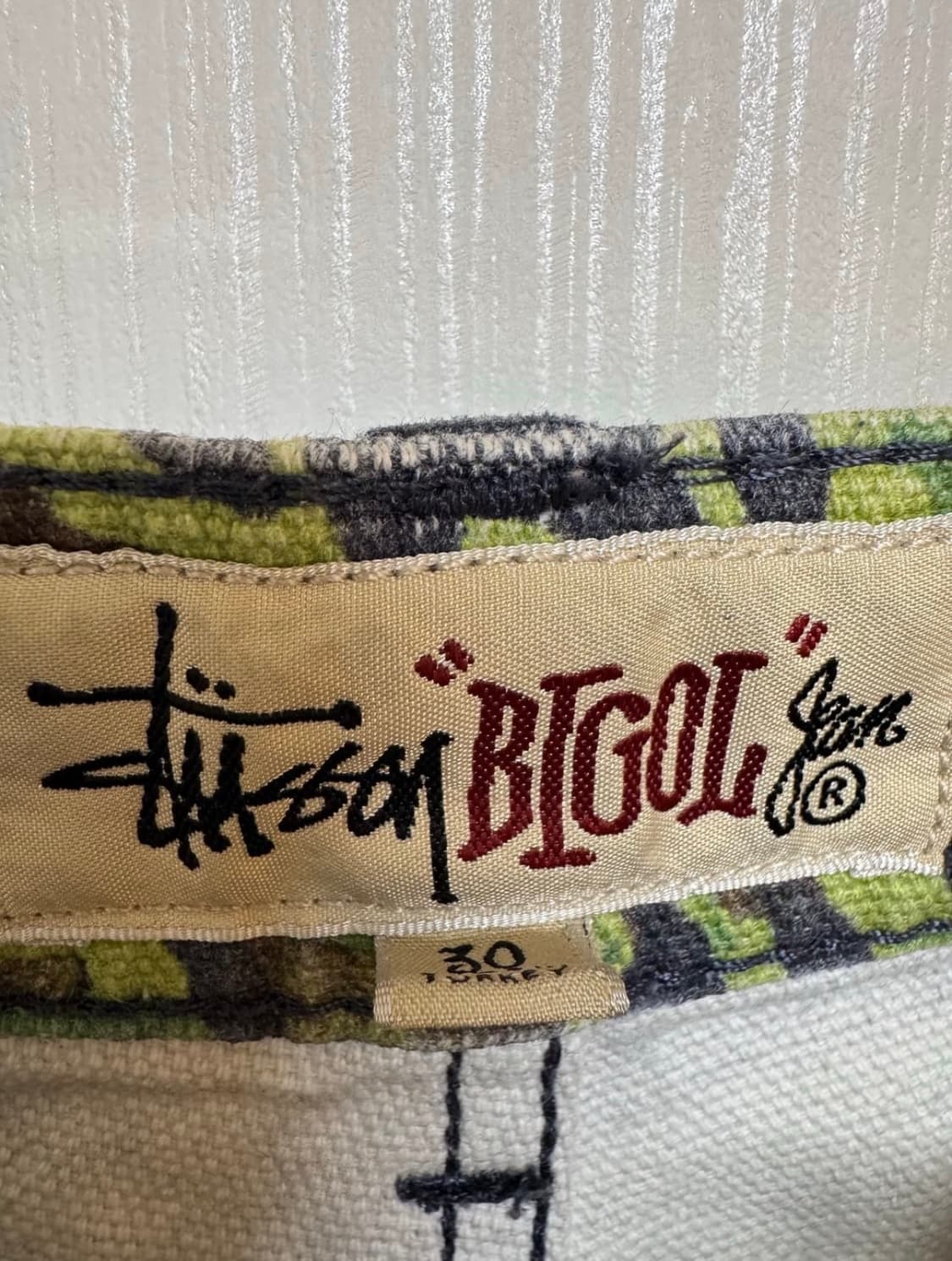 스투시 OL 타이거 카모 팬츠 30 상품이미지3