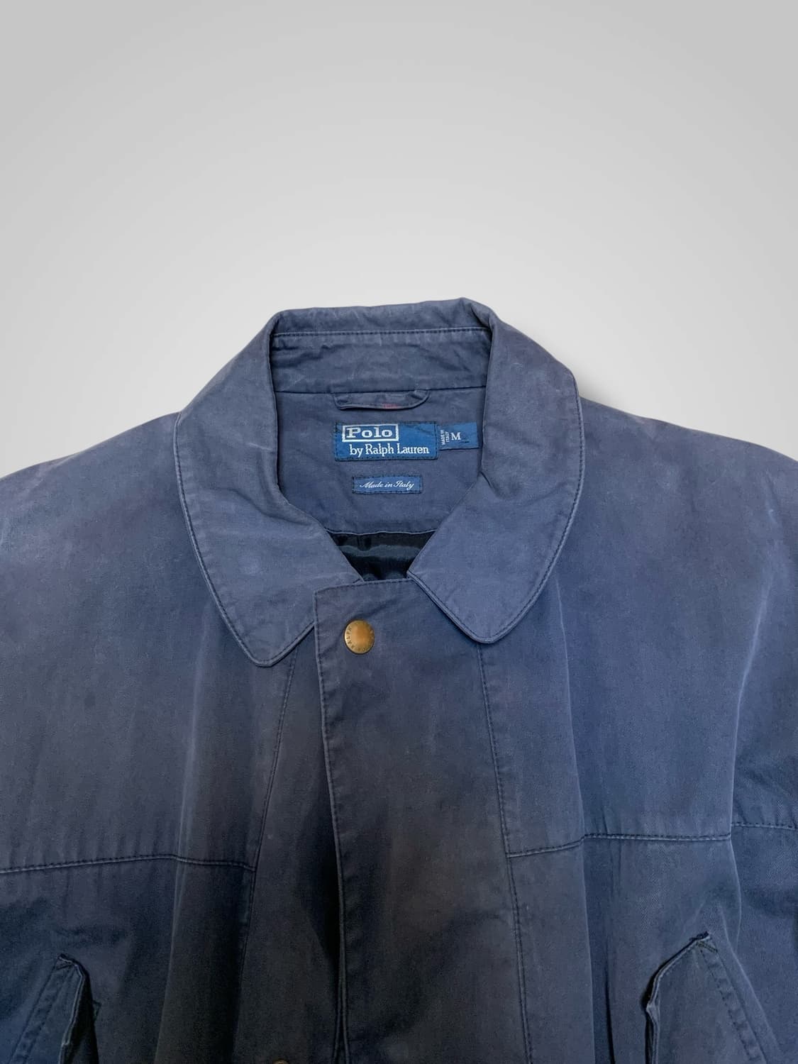 [M]90s 이태리 폴로 랄프로렌 네이비 야상 자켓  상품이미지2