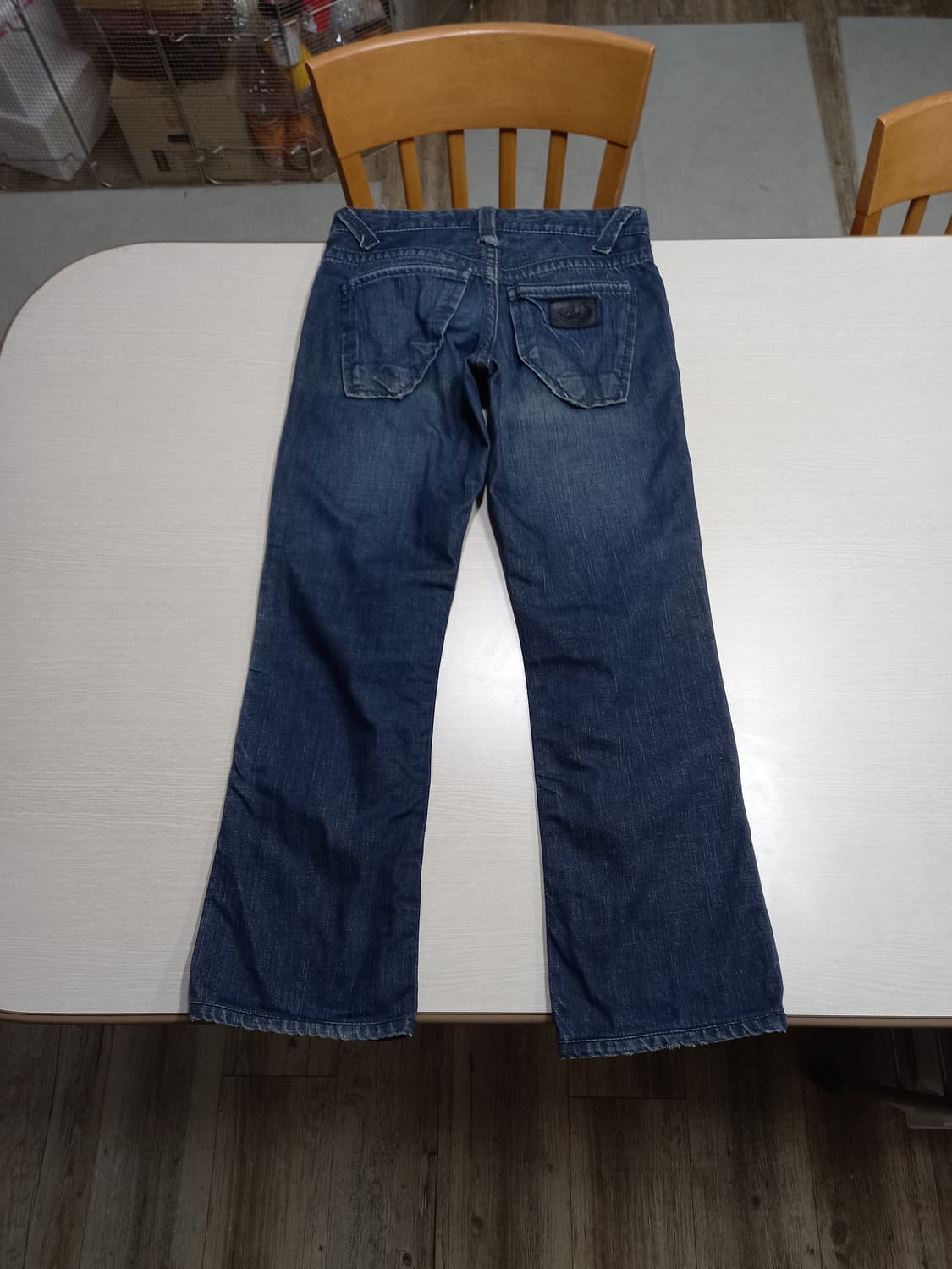 29 스티치스 HongKong 약골반 워싱 약부츠컷 진청 29-550 상품이미지2