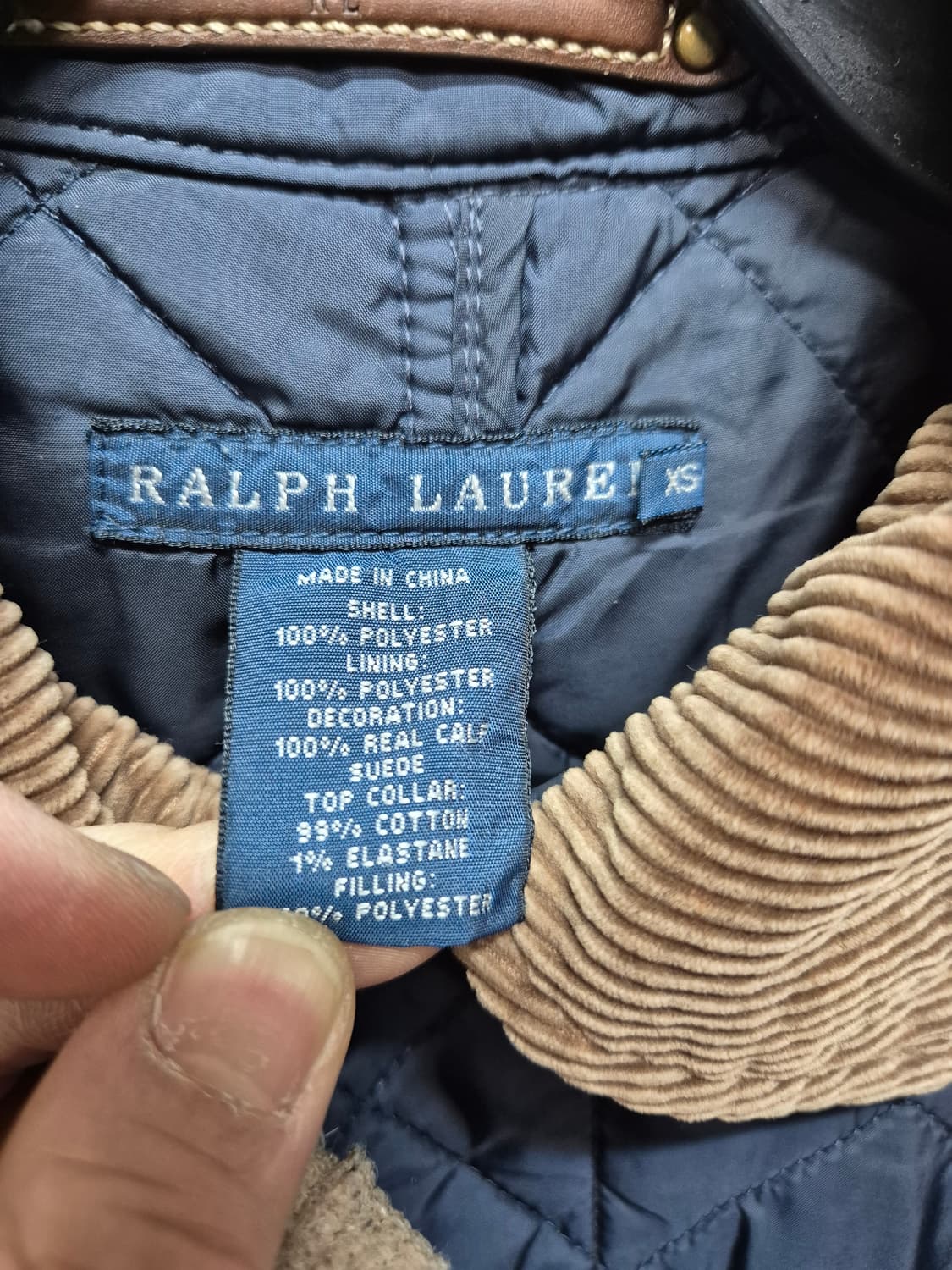 폴로 롱 퀼팅자켓 상품이미지2