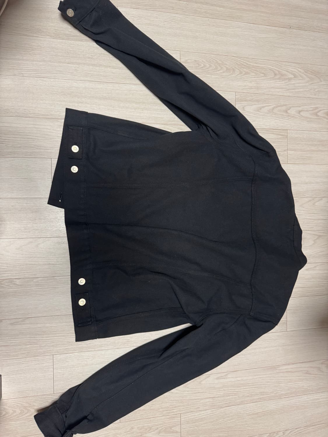 오텀 크롭 데님자켓 (L) 상품이미지2