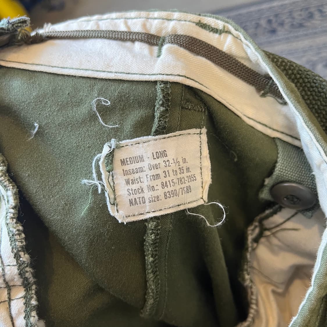 M U.S. AMRY M-65 팬츠/W2181 상품이미지4