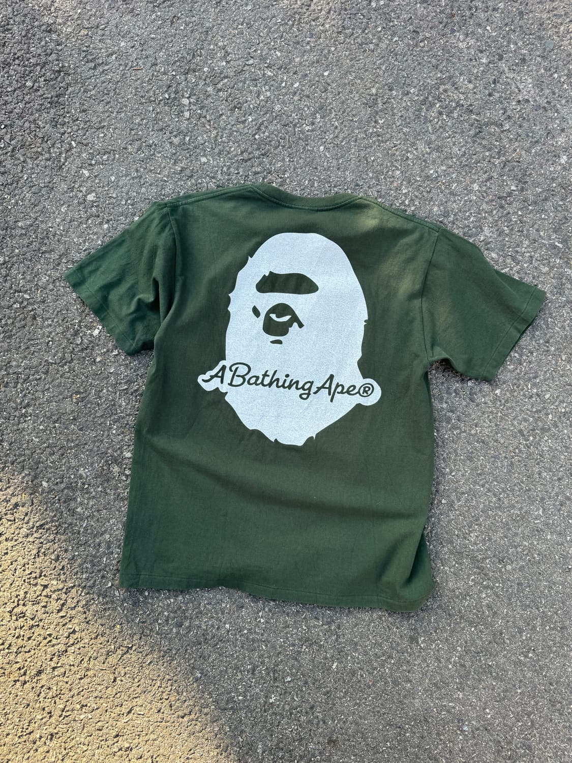 베이프 에이프 헤드 반팔티셔츠  상품이미지1