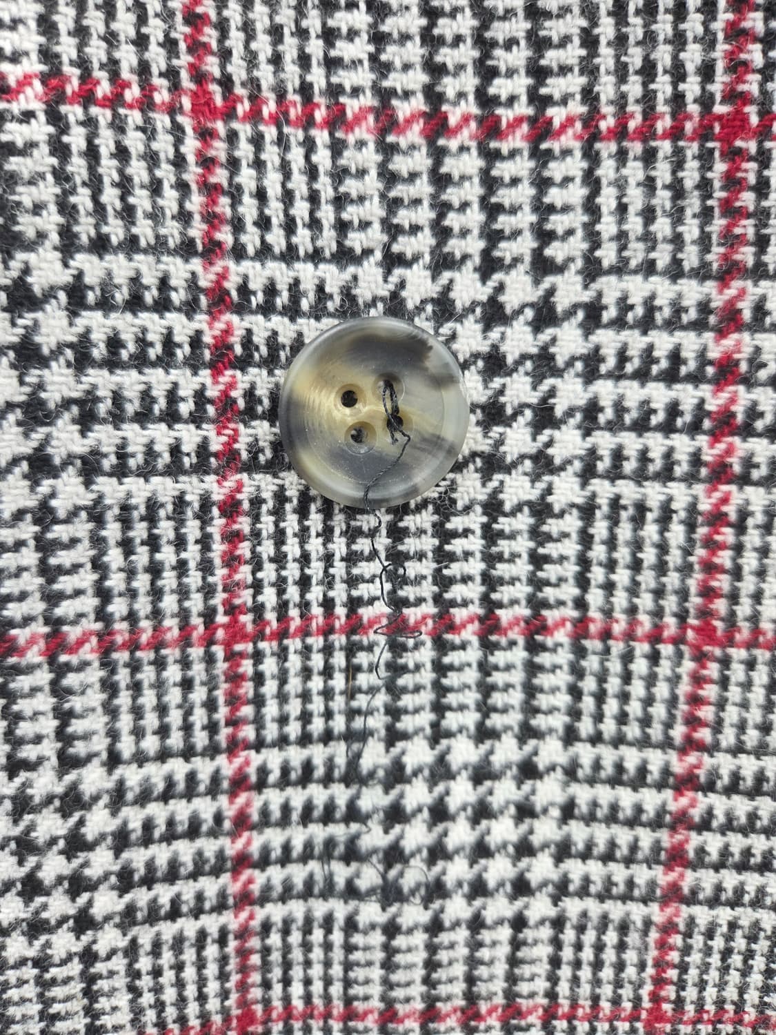 S RED VALENTINO 레드 발렌티노 체크 더블 코트 상품이미지8