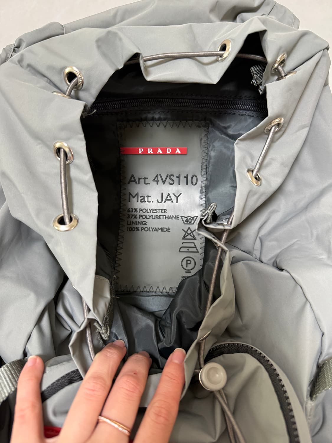 프라다 스포츠 90s 빈티지백팩 상품이미지3