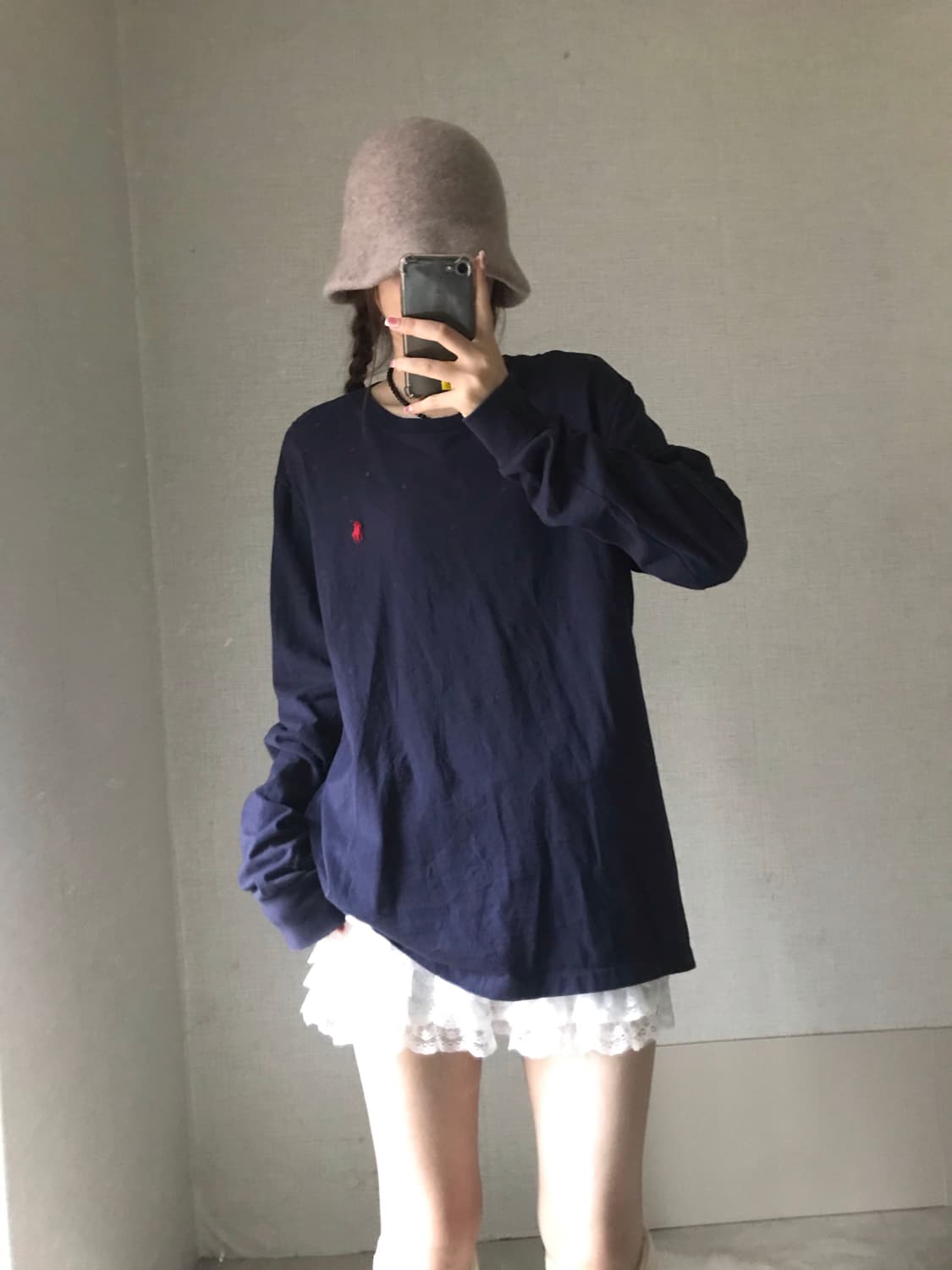 폴로 네이비 롱슬리브 상품이미지1