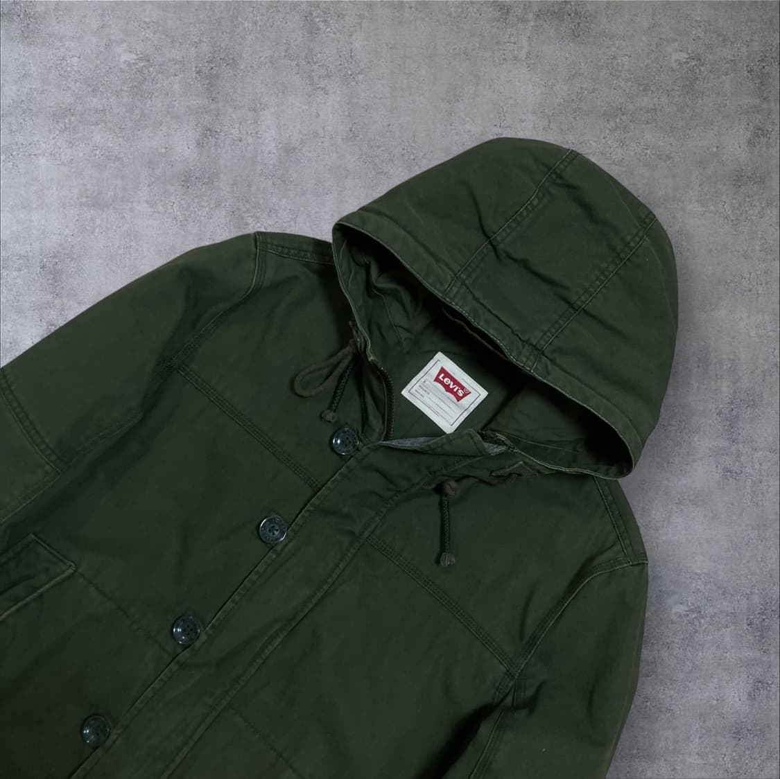 리바이스 프랑스 해군 N-1 카키 덱 자켓 상품이미지2
