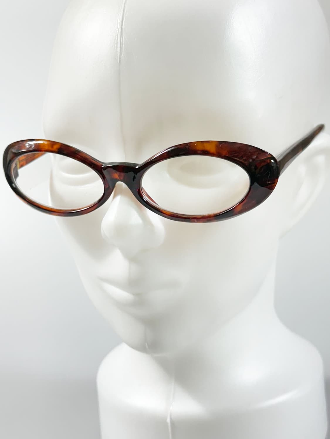 90s 레오파드 볼드 캣아이 프레임 빈티지 안경 상품이미지8