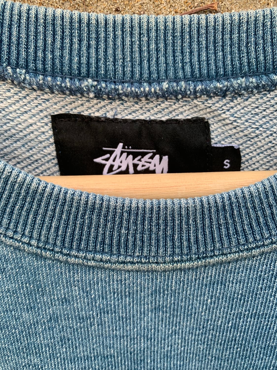 스투시 00’s 데님 반팔 티셔츠 상품이미지4