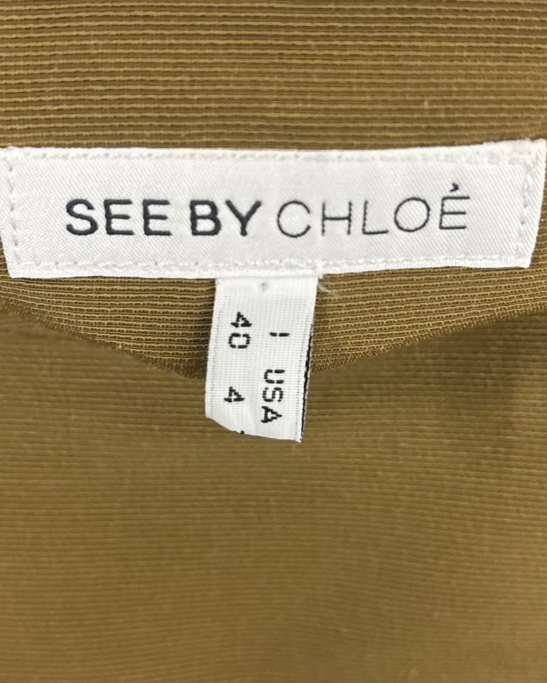 씨 바이 끌로에 브라운 플리츠 쇼츠 스커트  상품이미지7