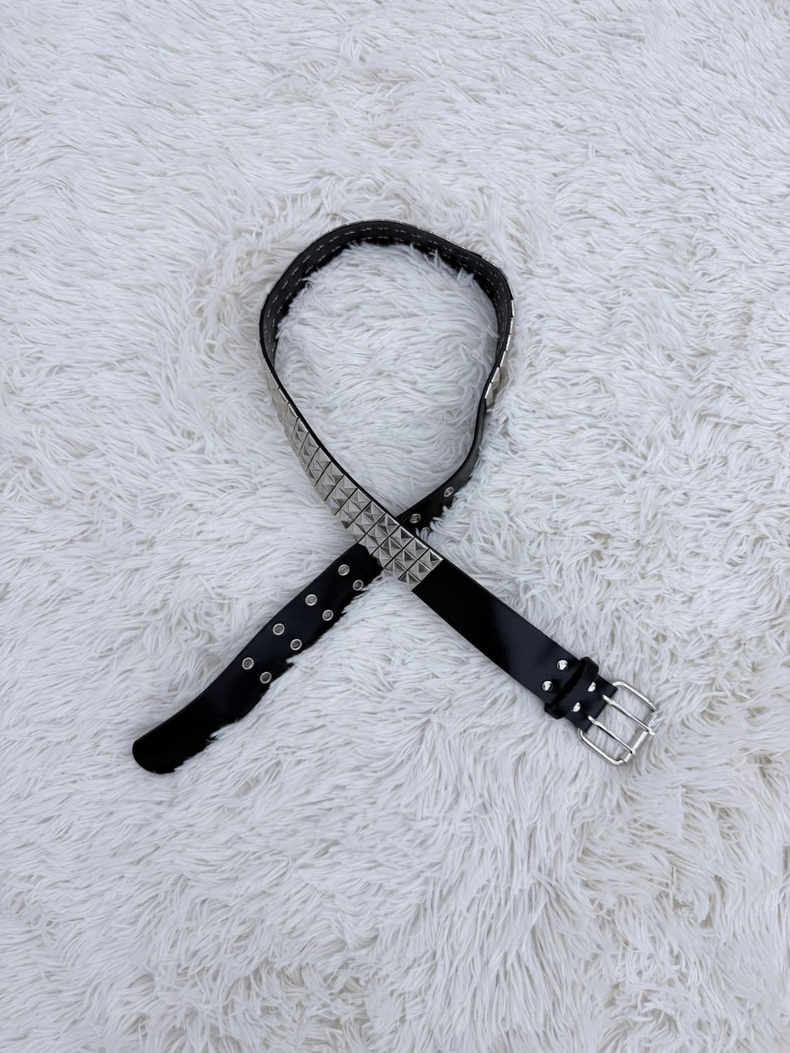 피라미드 스터드벨트 상품이미지1