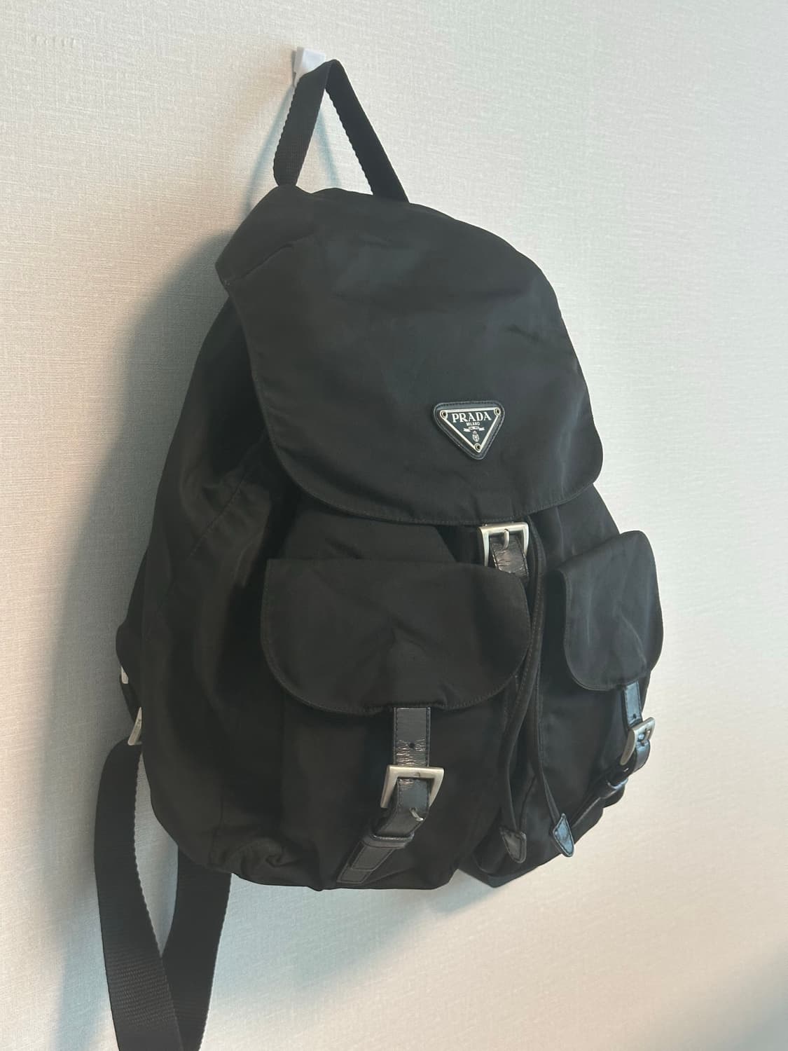 프라다 투포켓 포코노 나일론 백팩 미디엄 상품이미지3