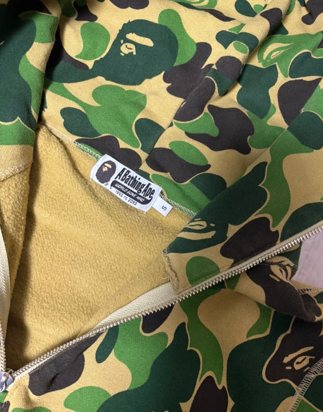 베이프 샤크 후드 반집업 SSS급 상품이미지3