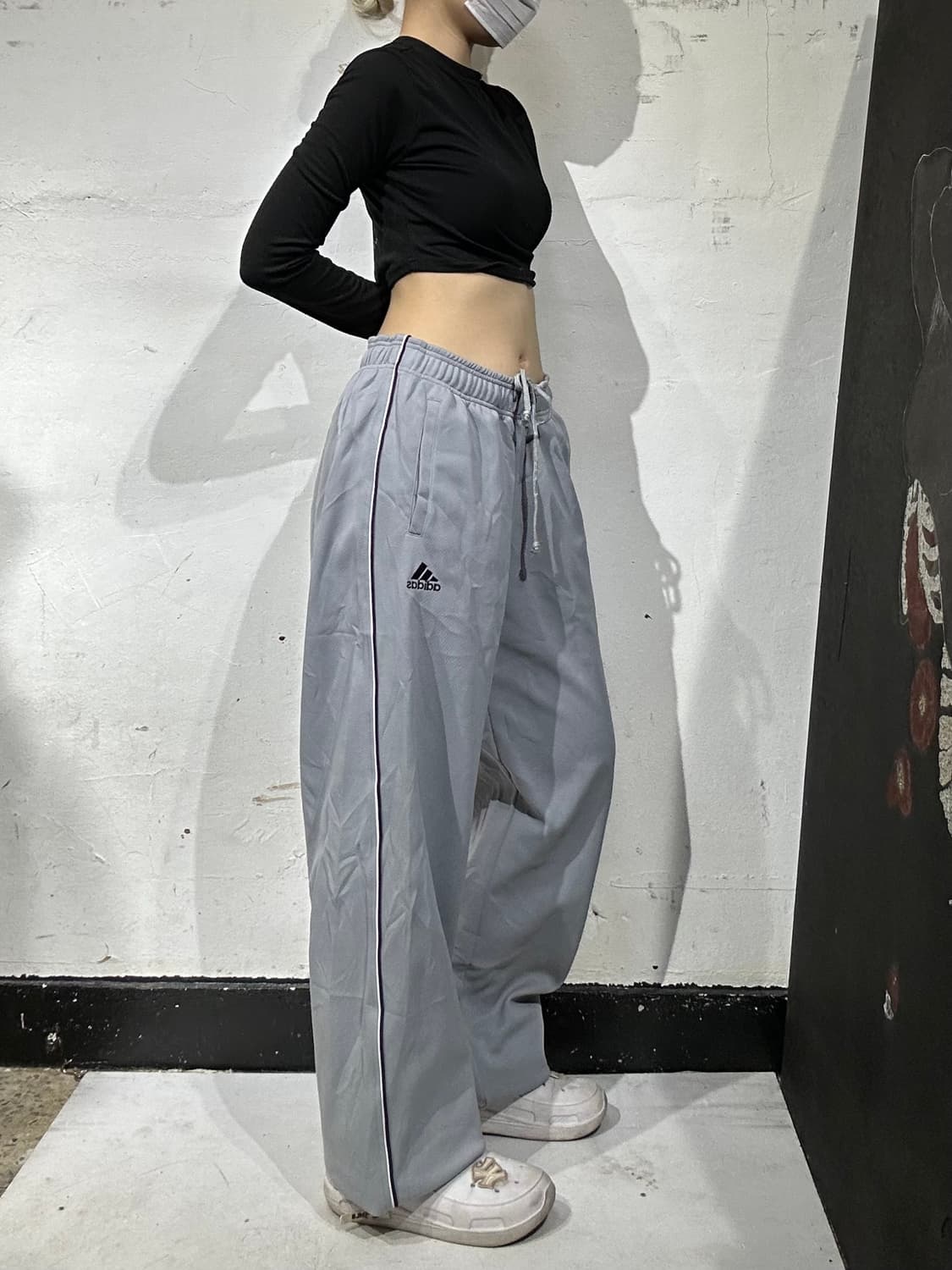 아디다스 라이드 그레이 추리닝 바지 트레이닝 팬츠 L 상품이미지1