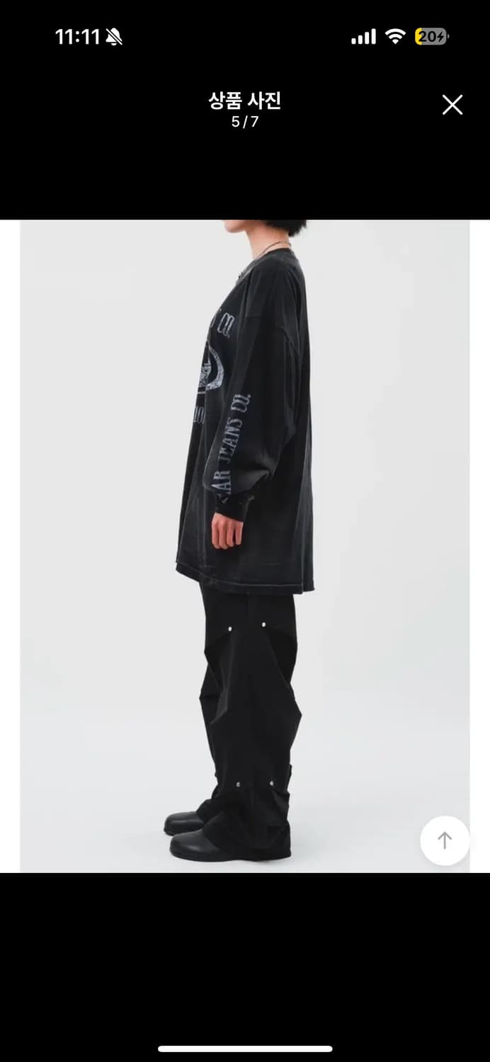 하이파이펑크 vert rivet pants black 상품이미지5