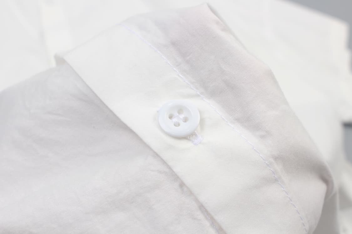 YARMO Oversized Band Collar Half Shirt ( 상품이미지5