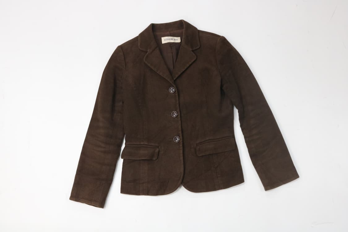 캐서린 로스 KATHARINE ROSS 빈티지 브라운 코듀로이 자켓 상품이미지2