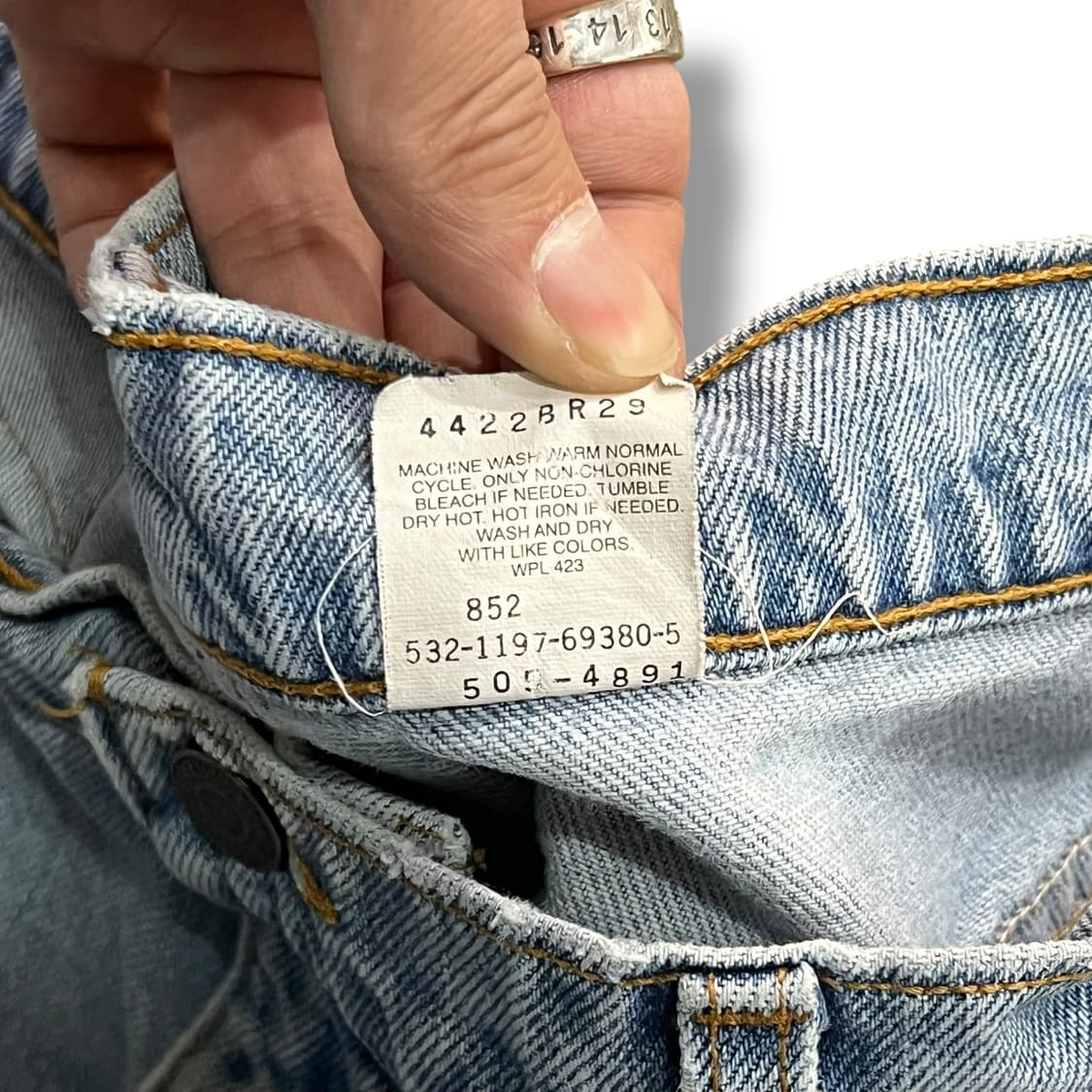  USA 리바이스 505 데님팬츠 y14184 상품이미지10